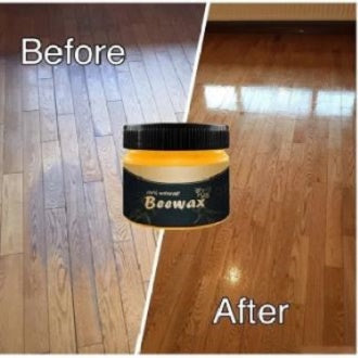 Natural Beeswax Wood Polish & Conditioner